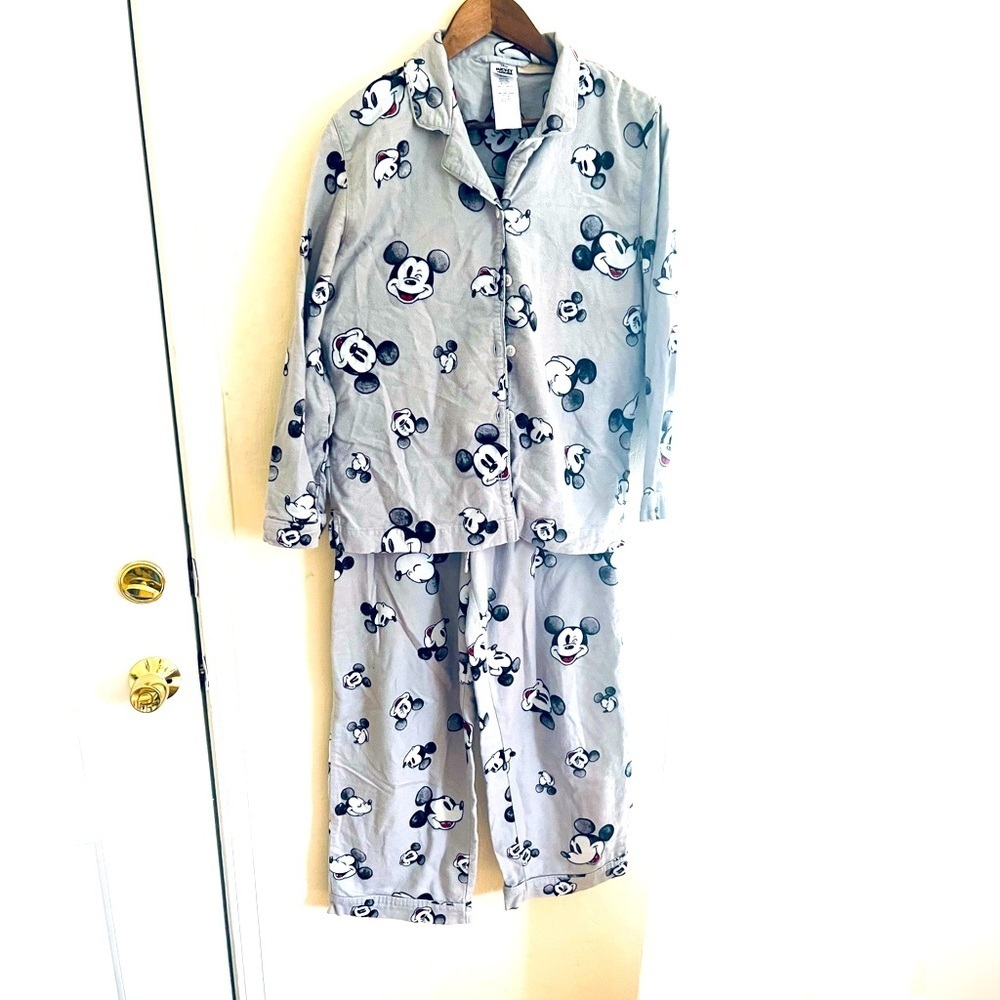 Pottery Barn Teen Pajamas  Mickey Mouse Disney Size Large